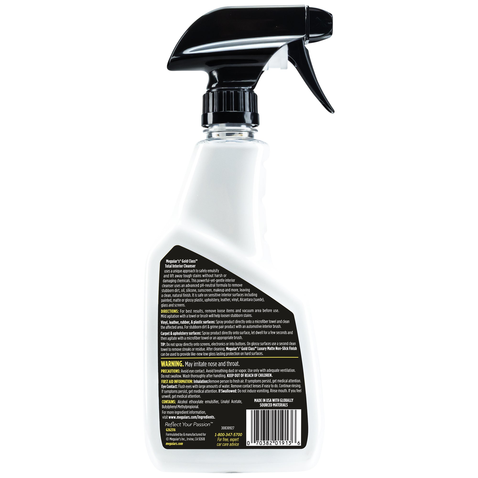 Meguiar's Gold Class Total Interior Detailer - 16 oz.