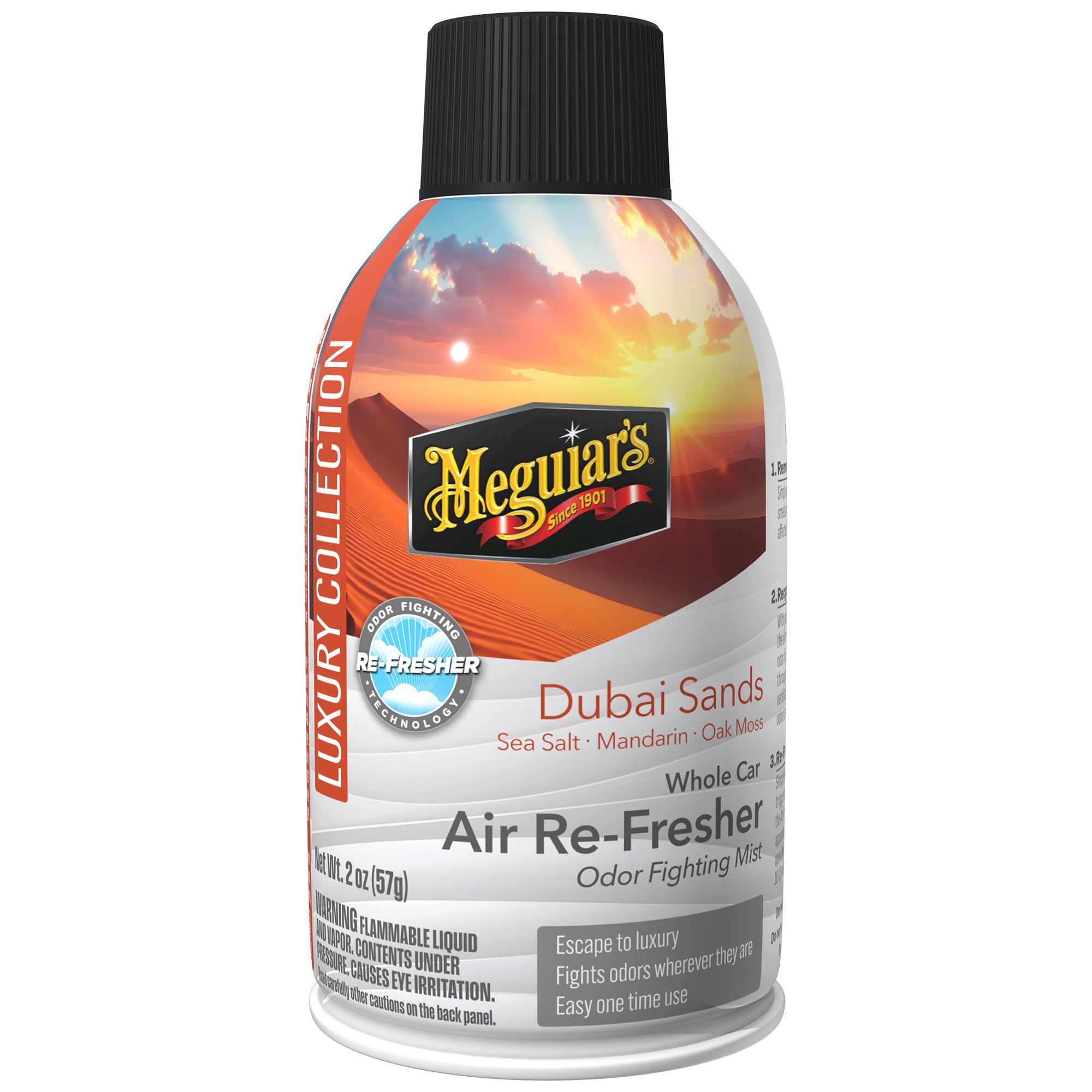 Meguiar's Whole Car Air Refresher Odor Eliminator - Dubai Sands Scent