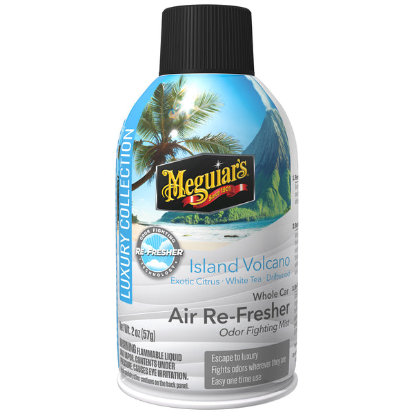 Meguiar's Whole Car Air Refresher Odor Eliminator - Island Volcano Sce