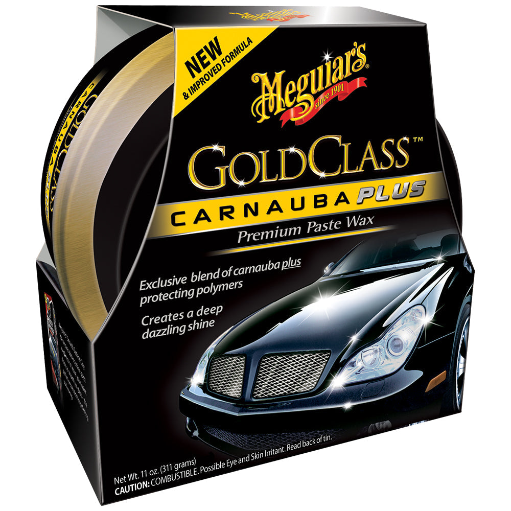 Meguiar's Gold Class Carnauba Plus Premium Paste Wax - 11 oz.