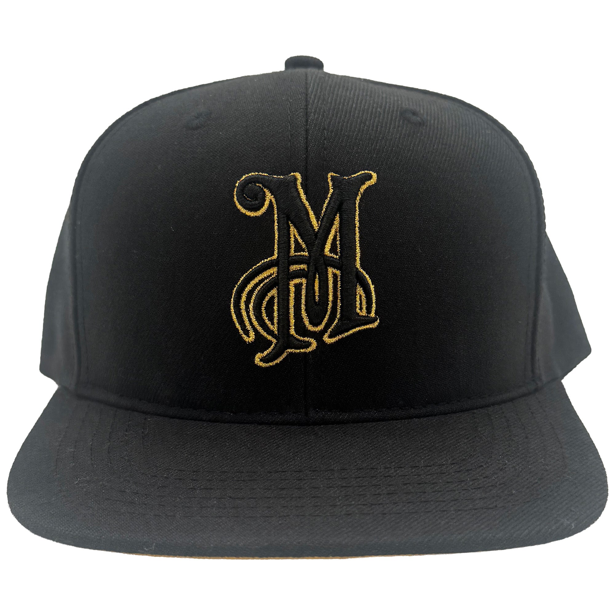Meguiar's "M" Classic Snapback Hat (Black/Gold)