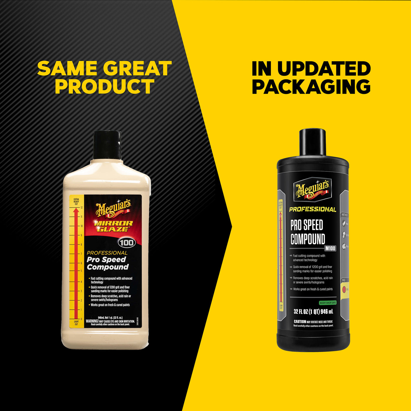 Meguiar's Pro Speed Compound, M100 - 32 oz.