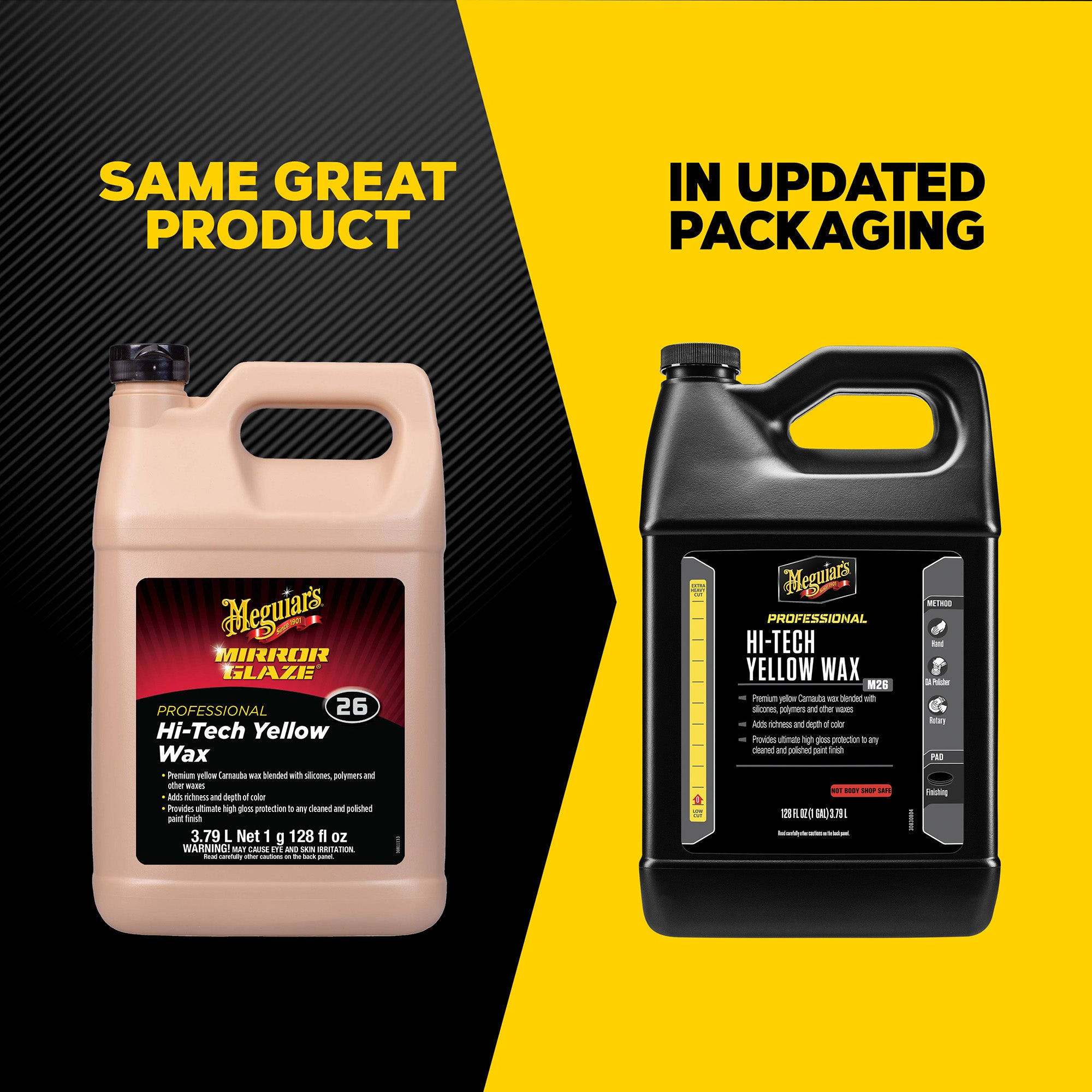 Meguiar's Professional Hi-Tech Yellow Wax M26 - 1 gal