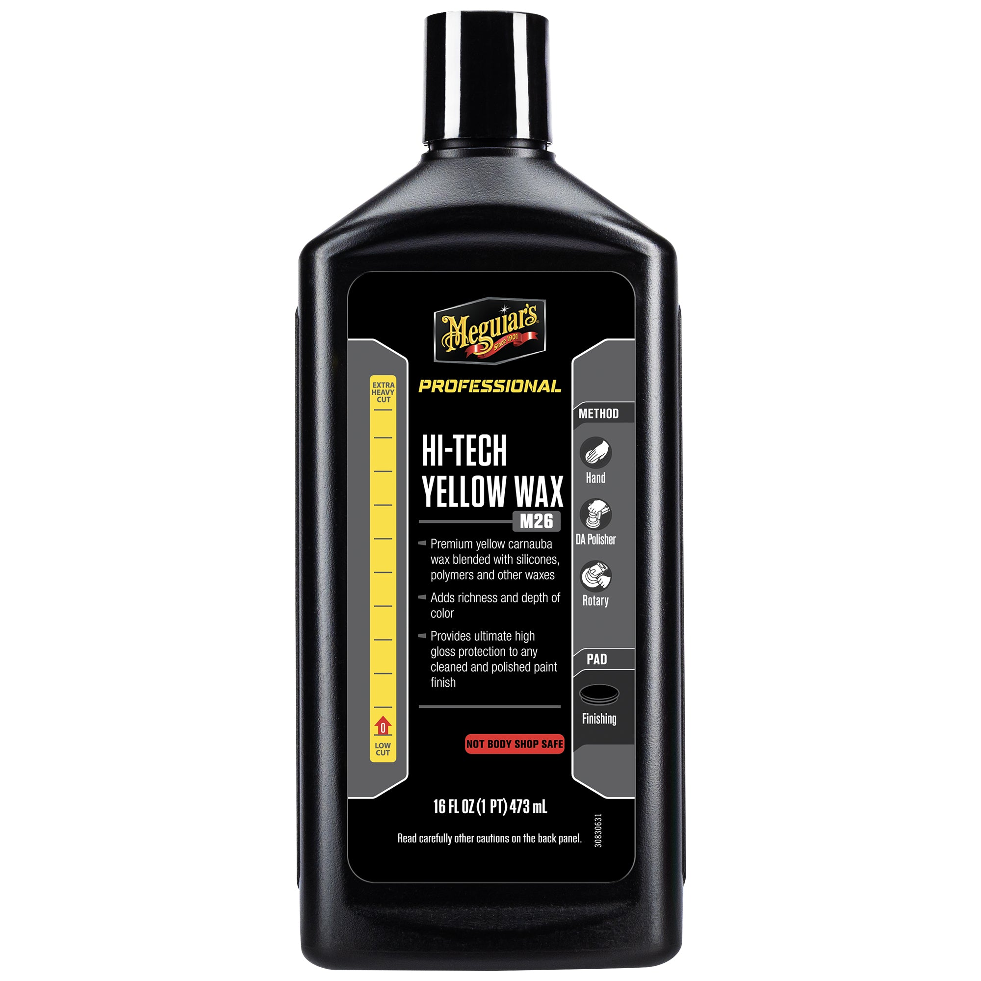 Meguiar's HiTech Yellow Wax, M26 - 16 oz.