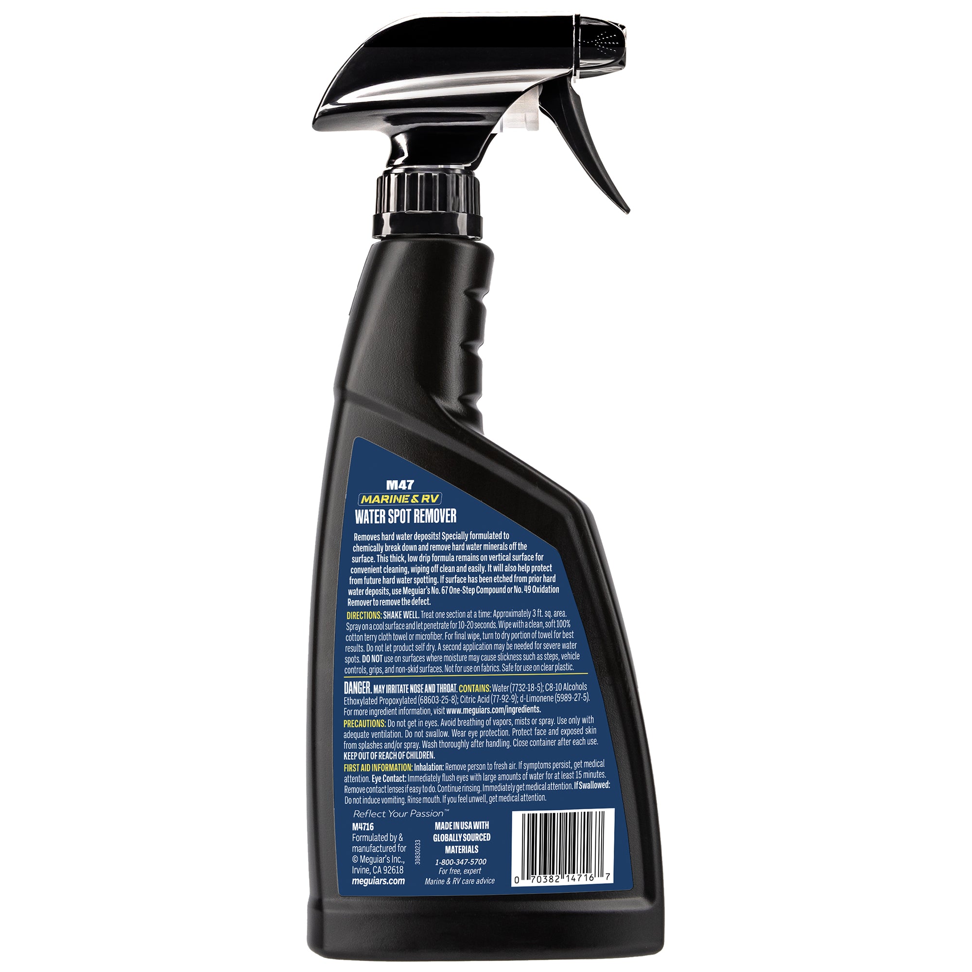 Meguiar's Marine/RV Hard Water Spot Remover, #47 - 16 oz.