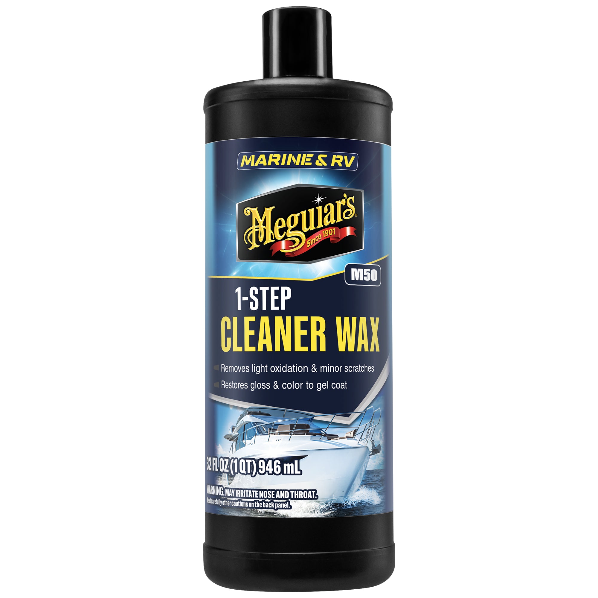 Meguiar's Marine/RV One Step Cleaner Wax, #50 - 32 oz.
