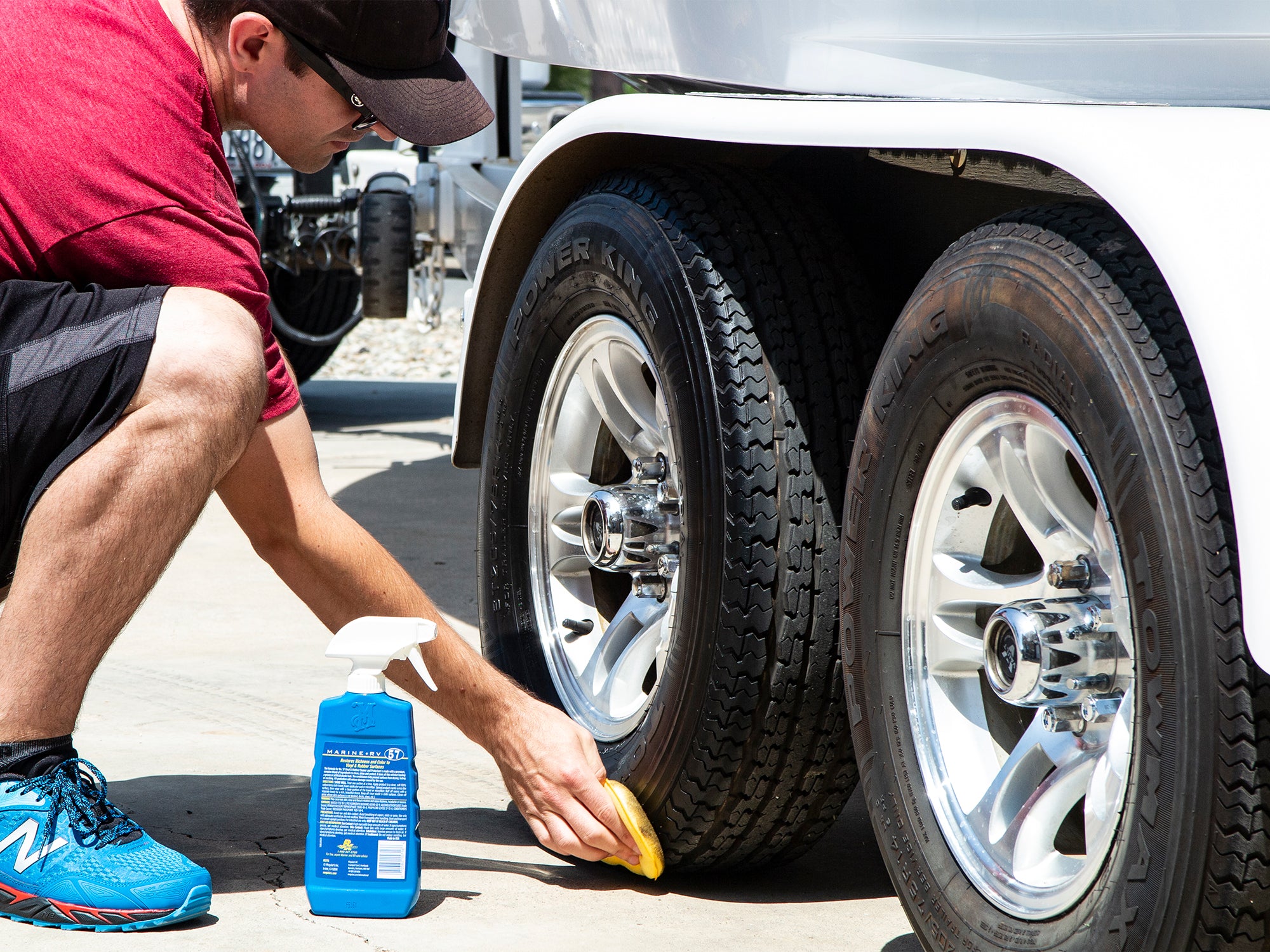 Meguiar's Marine/RV Vinyl & Rubber Cleaner/Conditioner, #57 - 16 oz.