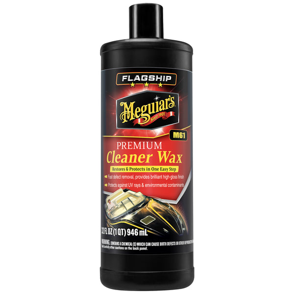 Meguiars バフ スポンジ マグアイアーズ マグワイアーズ スナップオン Meguiar's Flagship Premium Cleaner Wax M61 - 32 oz - M6132