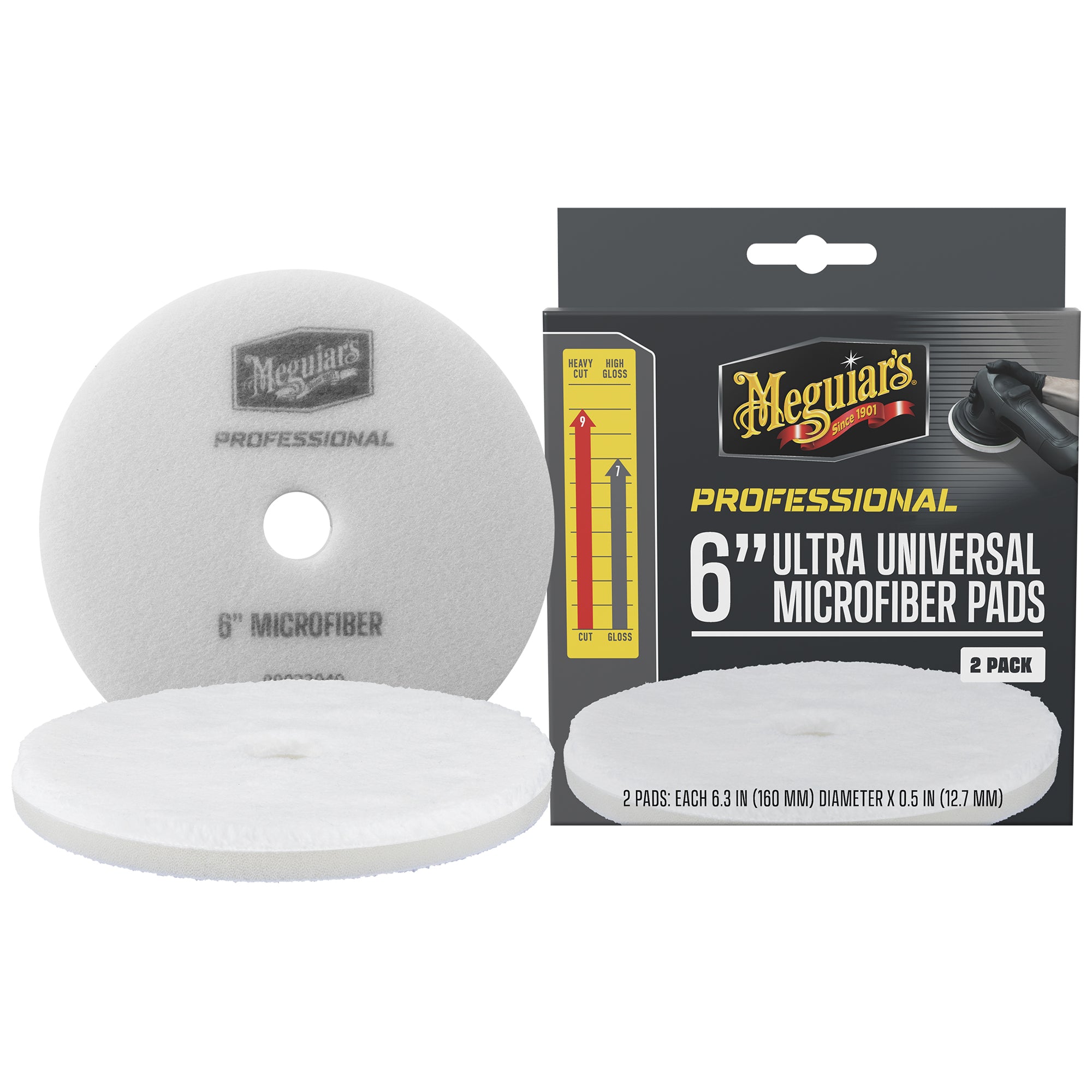 Meguiars meguiars ハンドパッド マグアイアーズ マグワイアーズ M6MFP2_6in-
