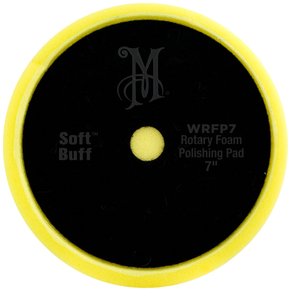 Meguiar's Soft Buff Rotary Foam Polishing Pad - 7", Yellow