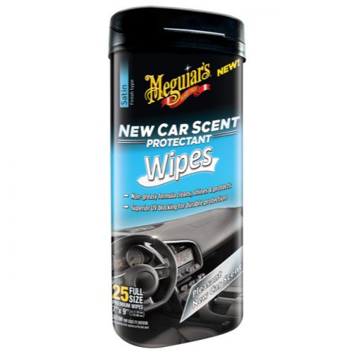 Meguiar's® New Car Scent Protectant Wipes