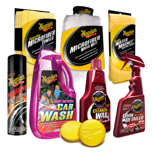 Meguiar's All In One Essentials Car Care Kit - Premium All In One Kit 
