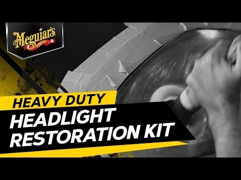 Meguiar's Heavy Duty Headlight Restoration Kit, 1800841